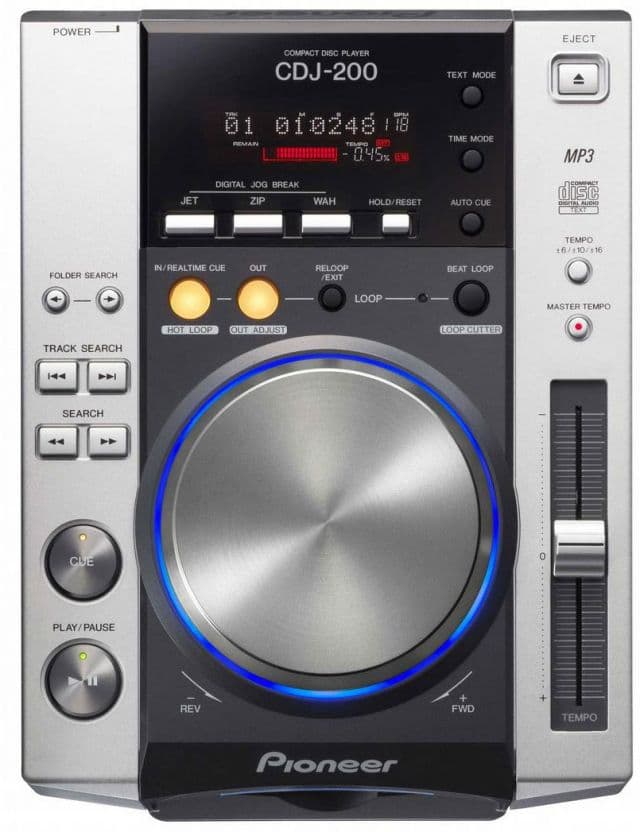 Проигрыватель CD/mp3 PIONEER CDJ 200
