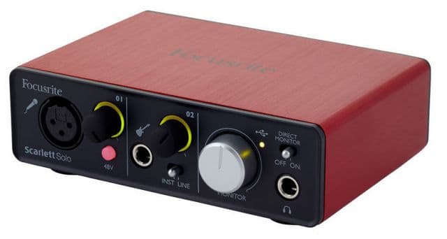 Аудіоінтерфейс Focusrite Scarlett Solo