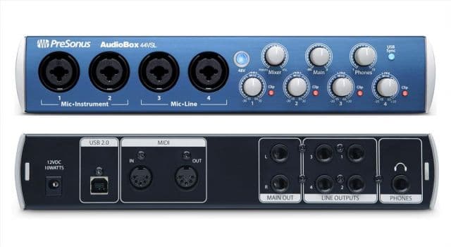Аудіоінтерфейс Presonus AudioBox 44VSL