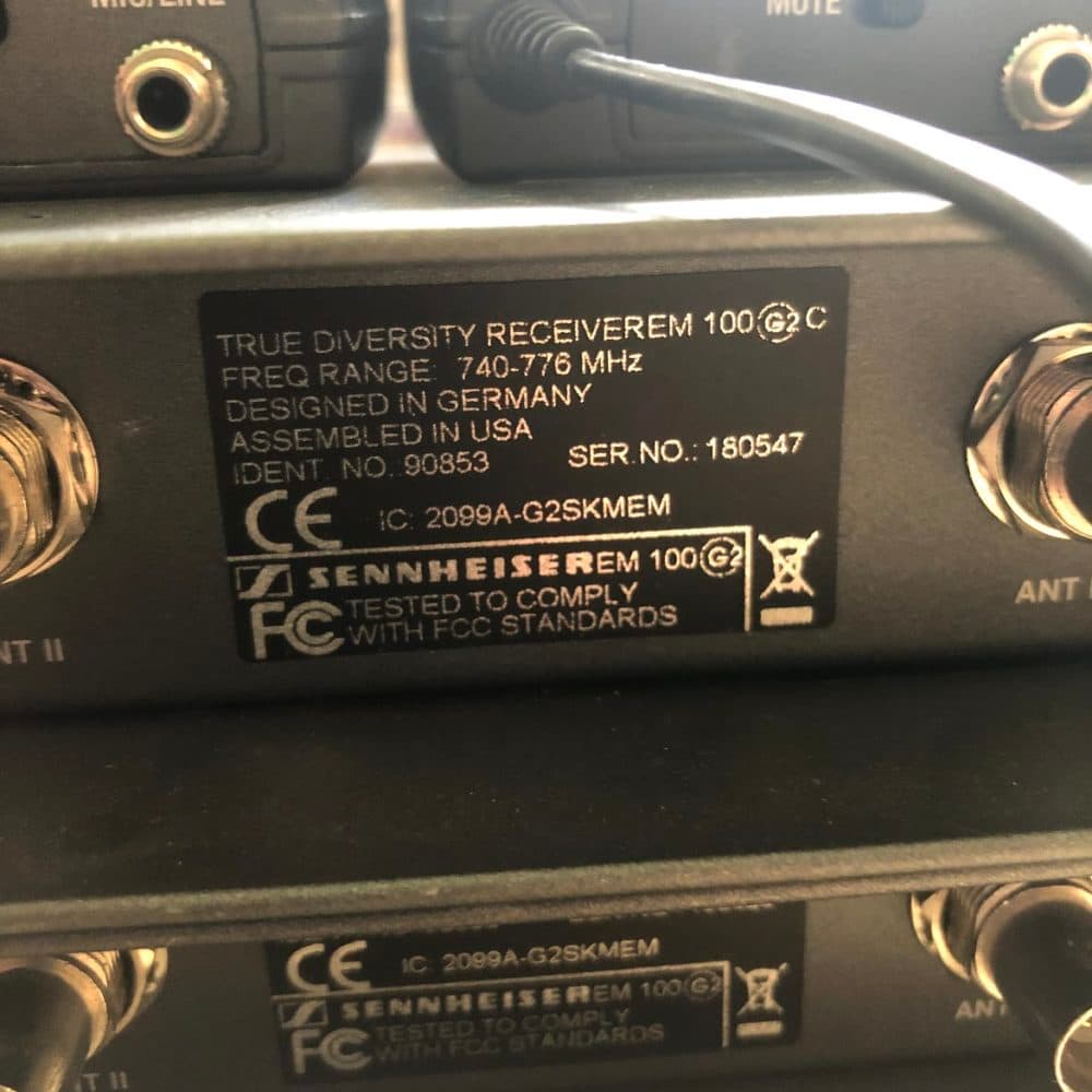 Радиосистема Sennheiser EW100 G2 4