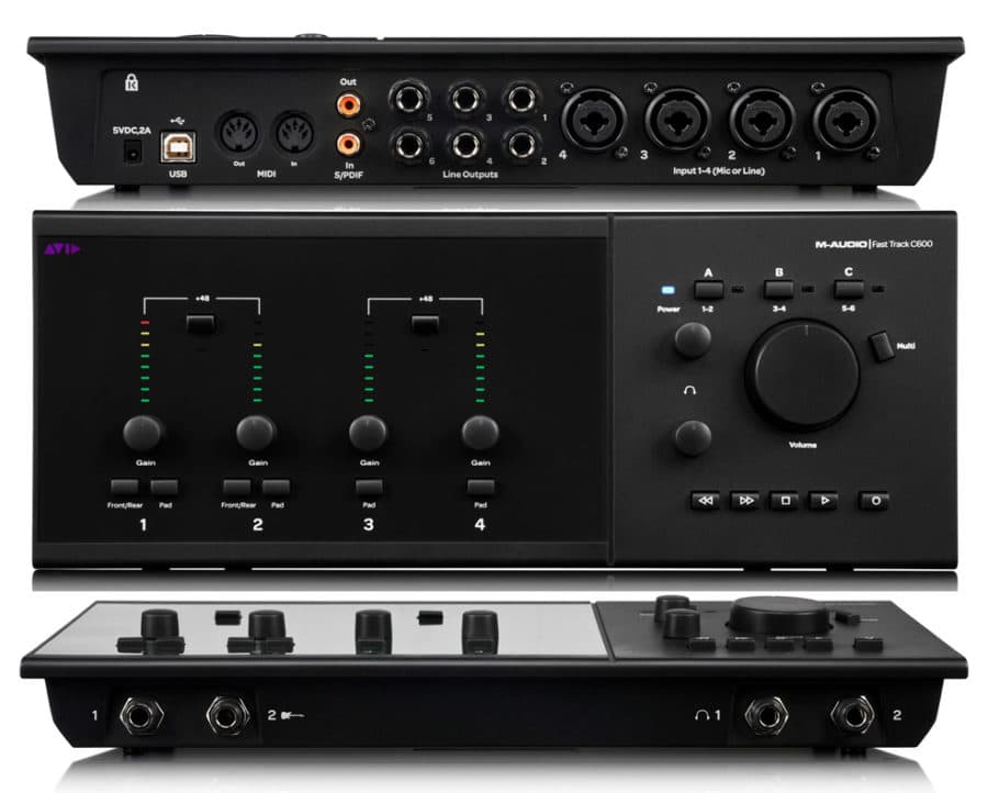 Аудиоинтерфейс AVID Fast Track C600 2
