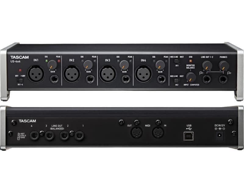 Аудиоинтерфейс Tascam US 4x4 2