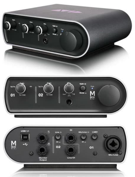 Аудио интерфейс AVID Digidesign MBox 3 mini 2