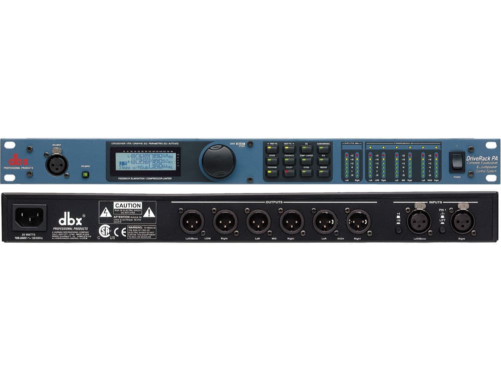 Процесор акустичних систем DBX DriveRack PA
