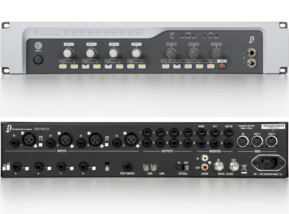 Аудио интерфейс Digidesign Rack 003