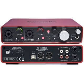 Аудіоінтерфейс Focusrite Scarlett 2i4