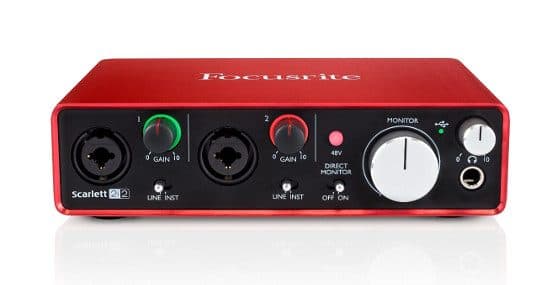 Аудіоінтерфейс Focusrite Scarlett 2i2 Gen. 2