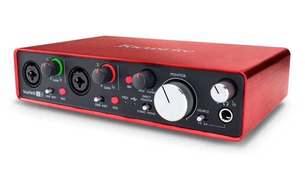 Аудіоінтерфейс Focusrite Scarlett 2i4 Gen.2
