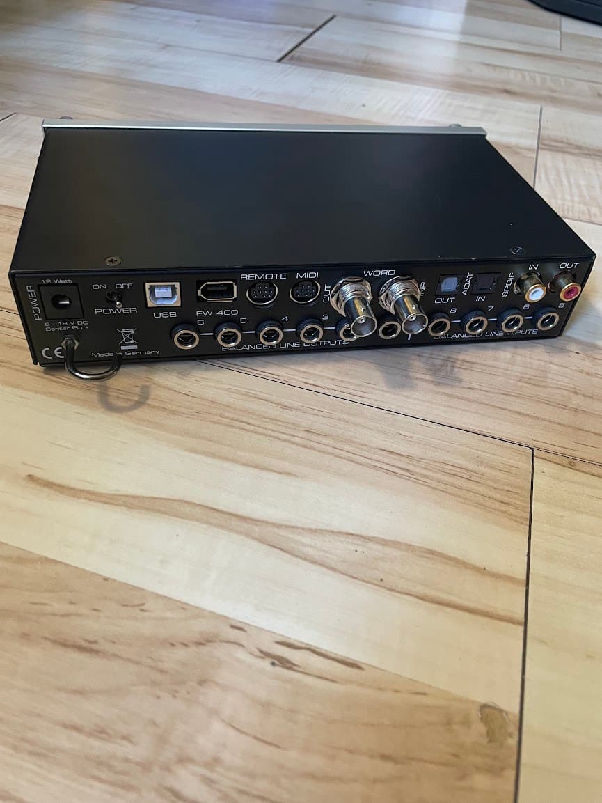 Звуковая FireWire карта RME Fireface UCX 3
