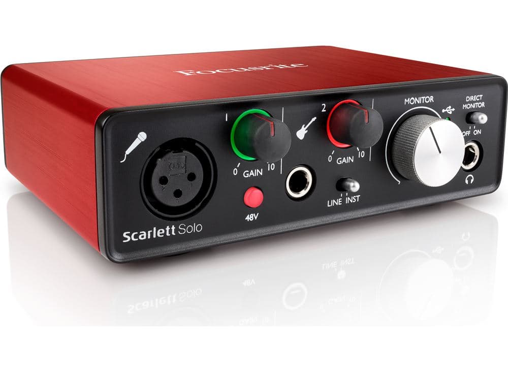 Аудіоінтерфейс Focusrite Scarlett Solo Gen. 2