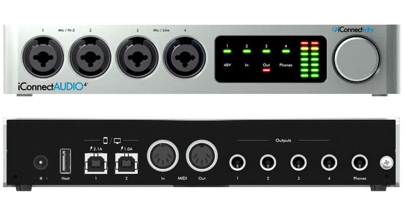 Аудиоинтерфейс iConnectivity iConnect Audio 4+ 2