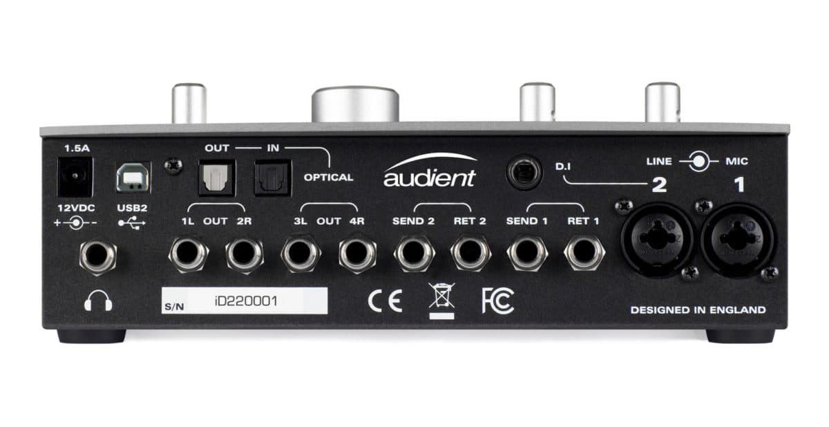 Аудиоинтерфейс Audient ID22 4