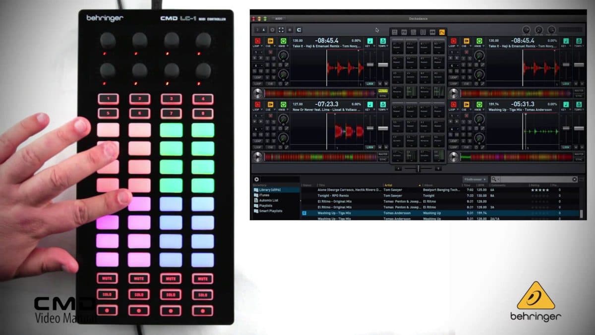 DJ-MIDI контроллер Behringer CMD LC-1 2