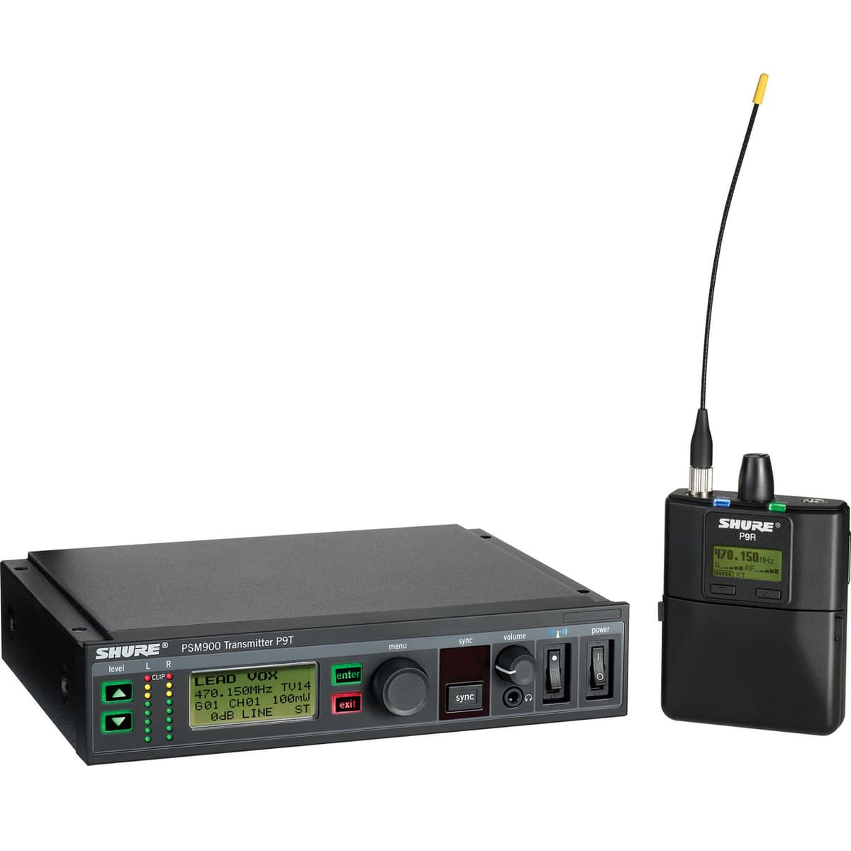 Бездротова система ввушного моніторингу Shure PSM 900 (P9TER Q15)
