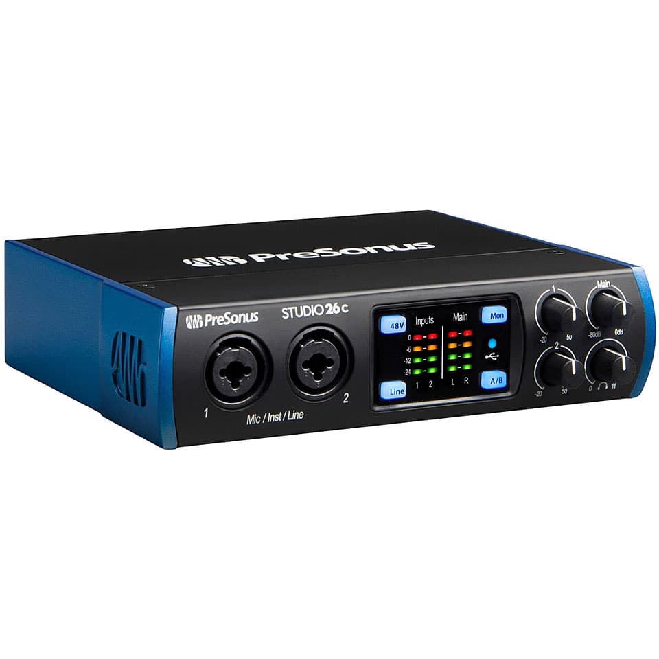 Аудіоінтерфейс PreSonus Studio 26c