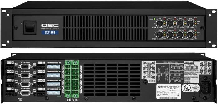 Посилювач потужності 8 каналів QSC CX168