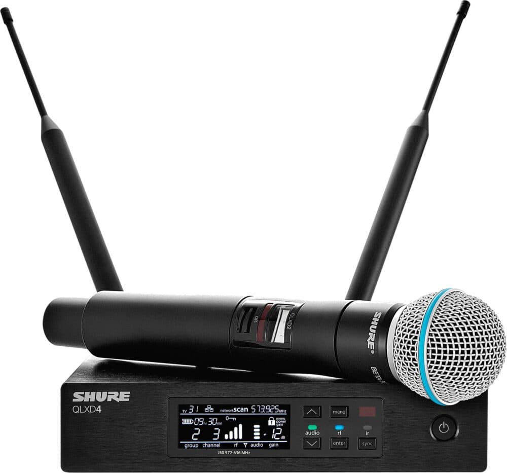 Радіосистема Shure QLXD24 SM58