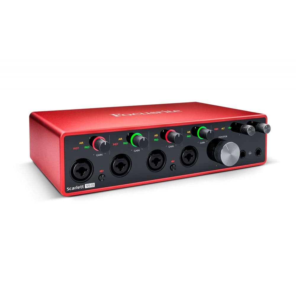 Аудіоінтерфейс Focusrite Scarlett 18i8 3rd Gen
