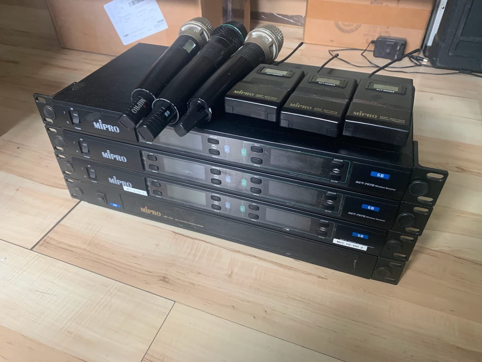 Радиосистема Mipro ACT 707D HH BP 3