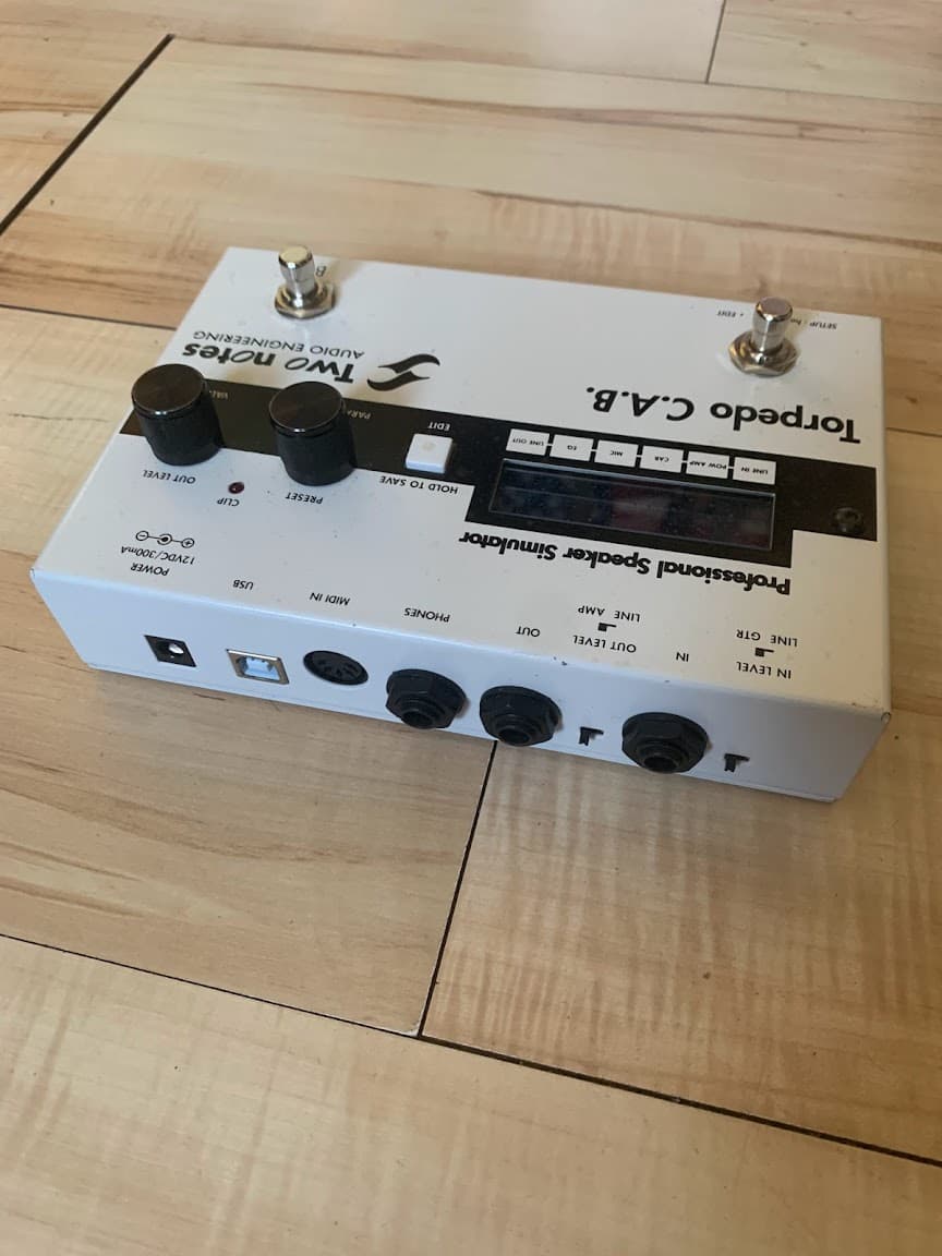 Гитарный процессор Two Notes Torpedo C.A.B. Speaker Simulator 2