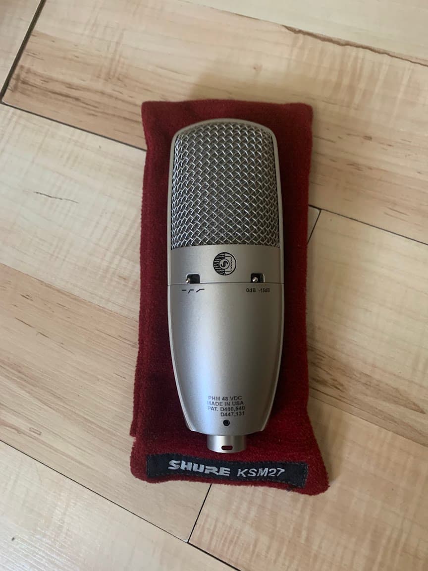 Студийный микрофон Shure KSM27SL 2