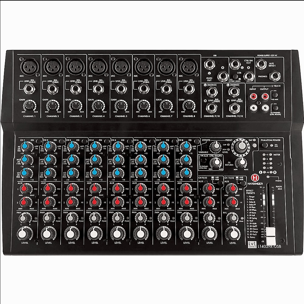 Микшер Harbinger L1402FX-USB 3