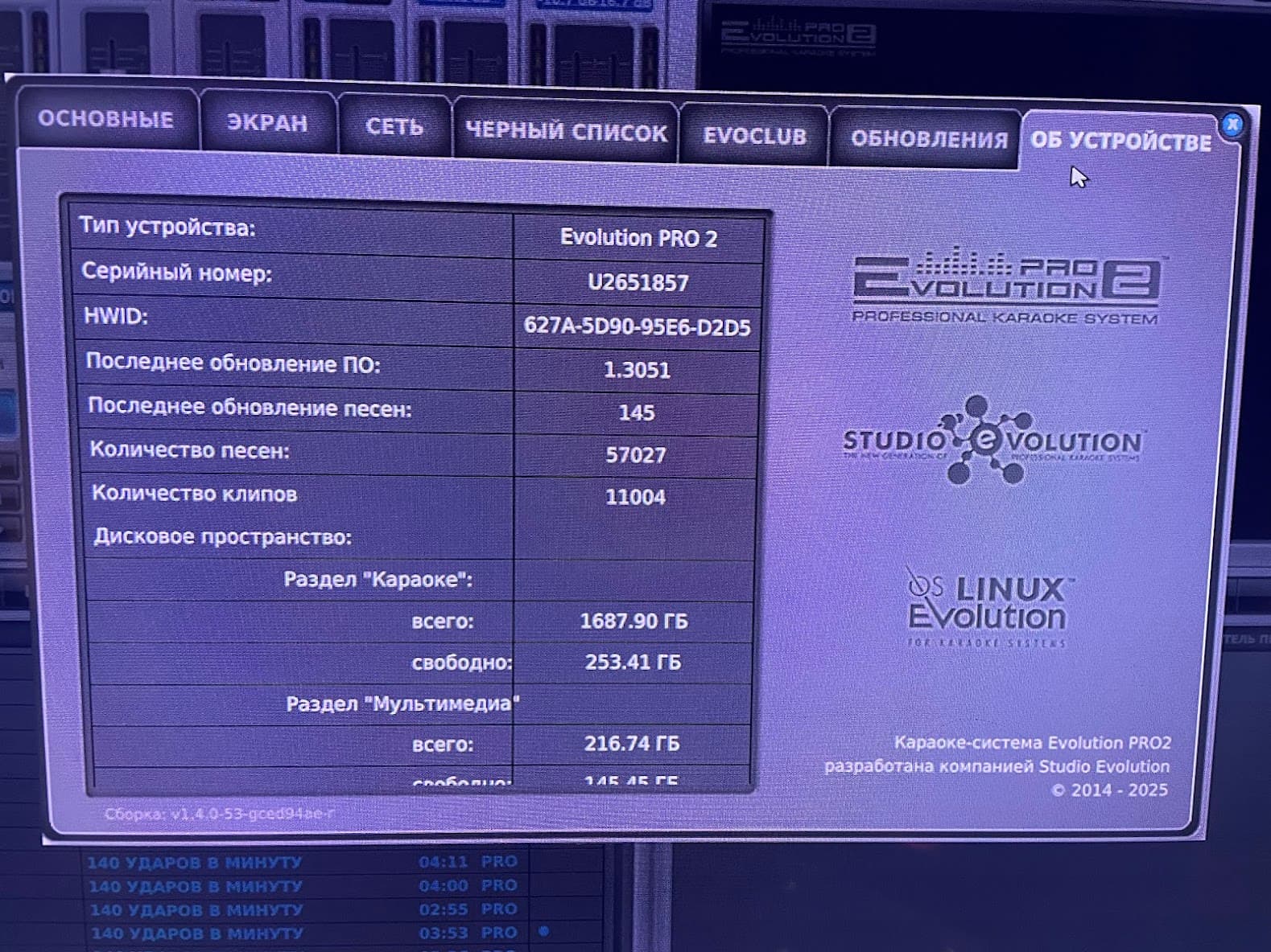 Караоке система Evolution Pro 2 2