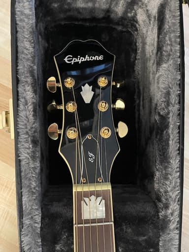 Електро-акустична гітара Epiphone EJ-200Ce Bk Gld 7