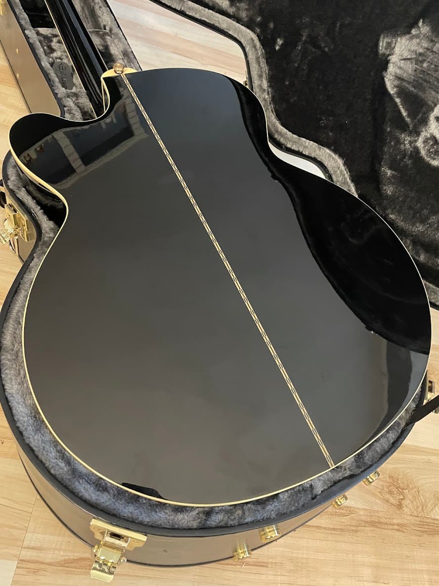 Електро-акустична гітара Epiphone EJ-200Ce Bk Gld 4