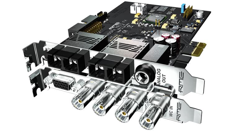 Звуковая карта 390 каналов  RME HDSPe MADI FX