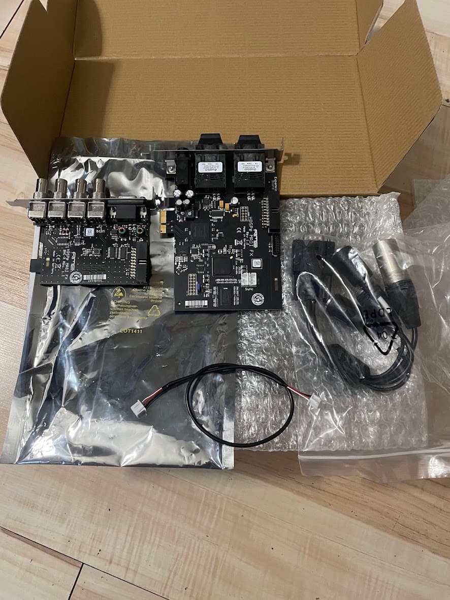 Звуковая карта 390 каналов  RME HDSPe MADI FX 3