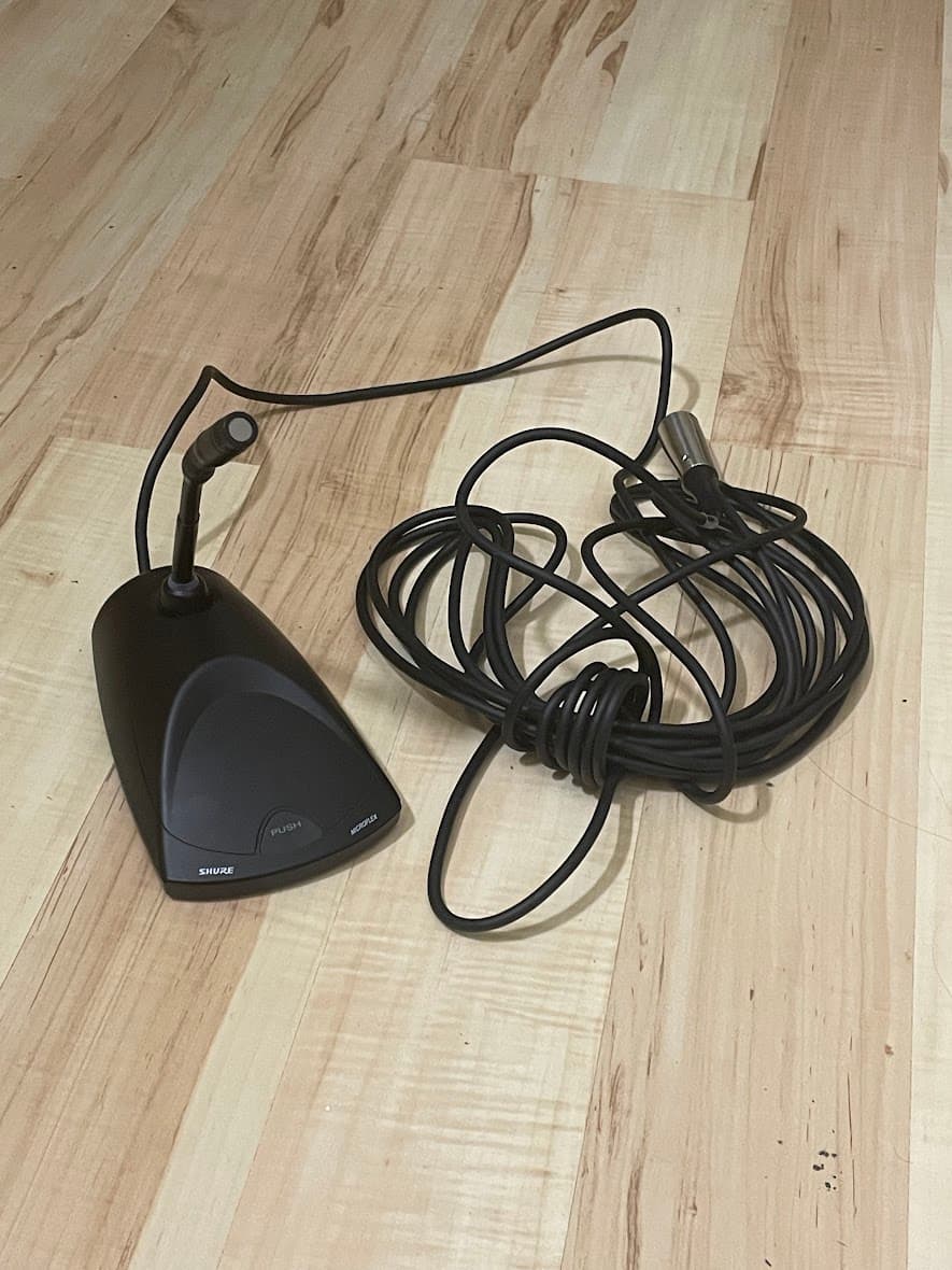 Микрофон настольный Shure MX400DP/MX405 4