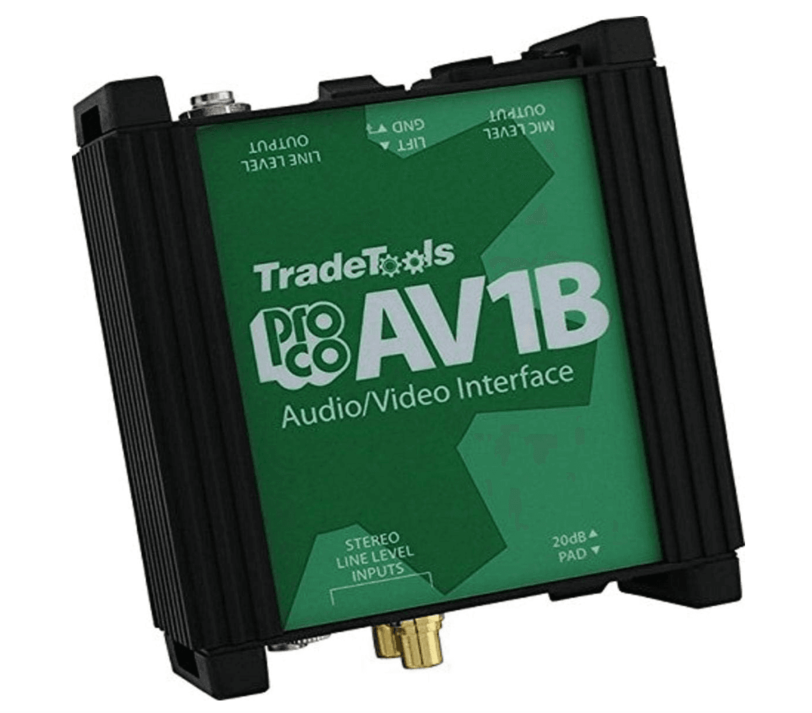 Пассивный дибокс ProCo AV1B